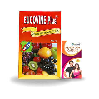 Eucovine Plus Tonic & Health-Aim Capsule (Combo)